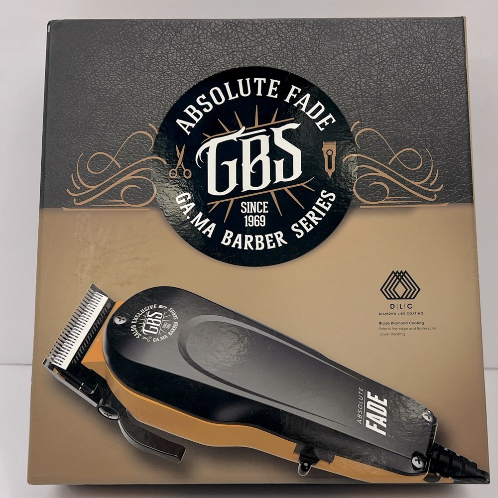 GA. MA BARBER SERIES, ABSOLUTE FADE 9 ATTACHMENTS 3 MM BUZZ CUT,3MM LONGER CUTS